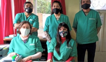 ZOONOSIS Y BROMATOLOGA RECIBIERON UNIFORMES DE TRABAJO